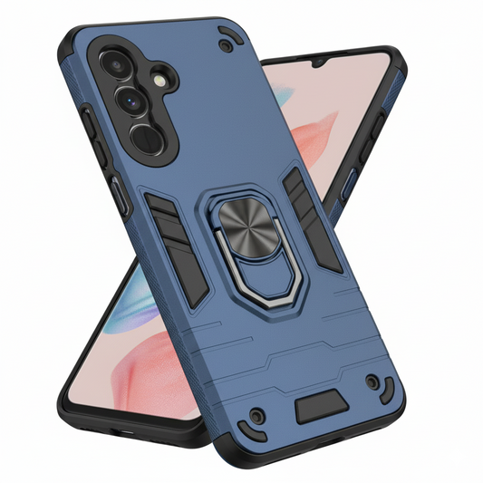 ⚙️ Samsung M56 Armor Shield Case – Rugged Protection with Magnetic Ring Stand 💪📱