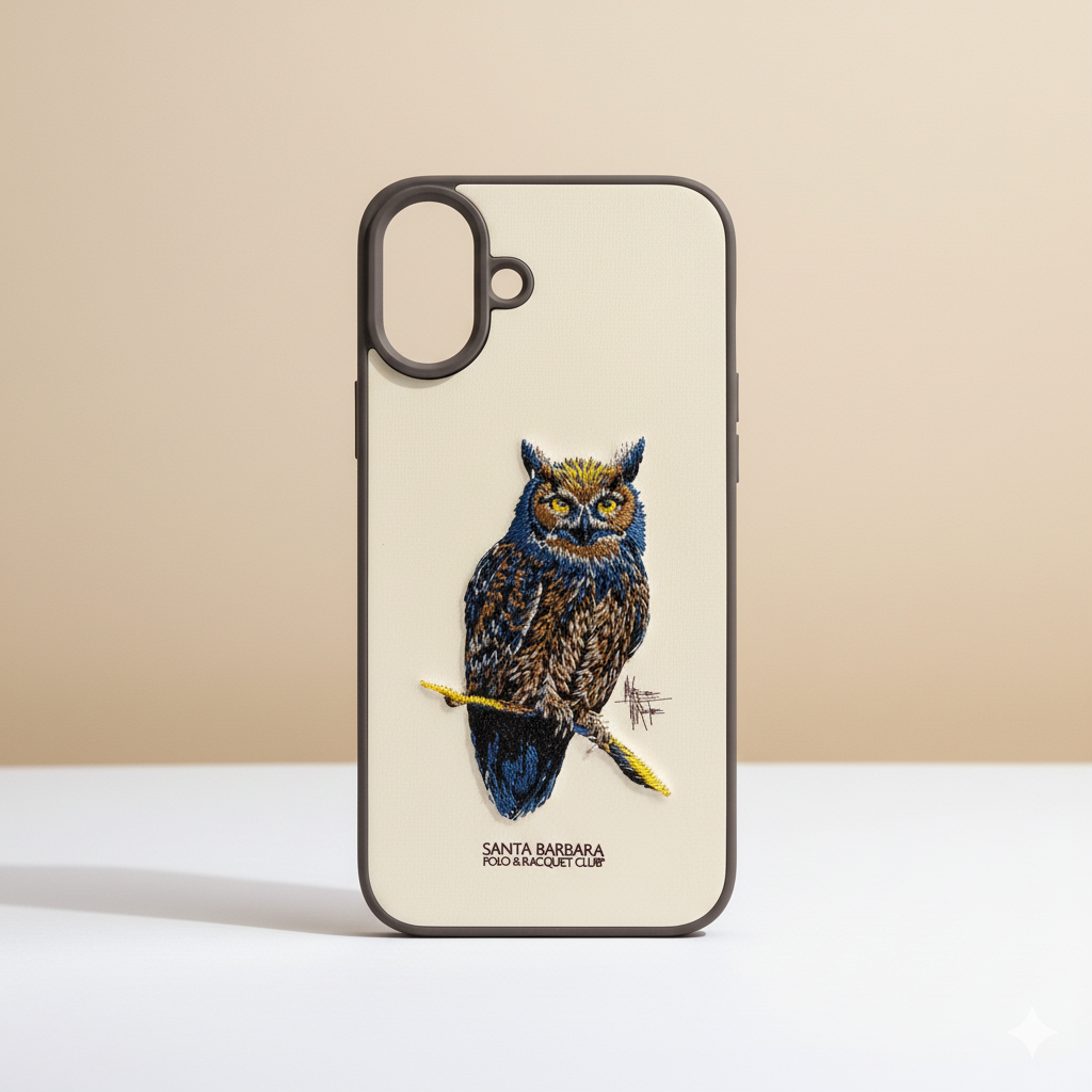 iPhone 16 Plus Premium Owl Design Back Cover – Stylish & Durable Case