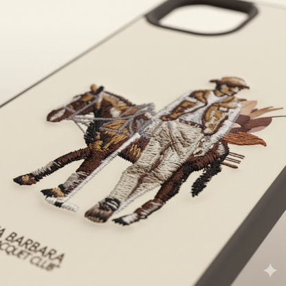 iPhone 15 Plus Polo Rider Design Case – Elegant Slim & Shockproof Back Cover