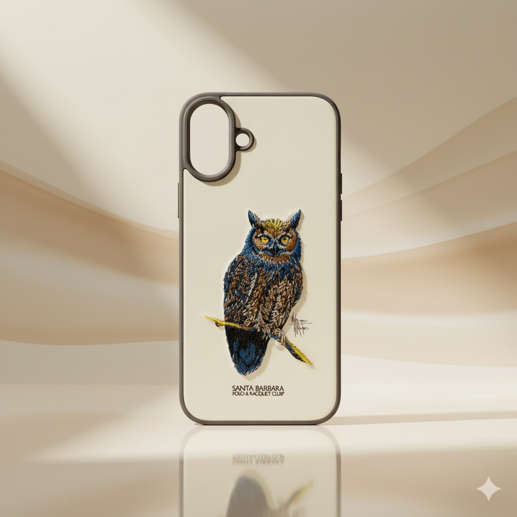 iPhone 16 Plus Premium Owl Design Back Cover – Stylish & Durable Case