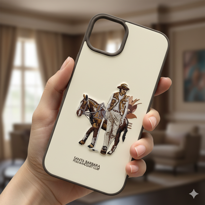 iPhone 15 Plus Polo Rider Design Case – Elegant Slim & Shockproof Back Cover