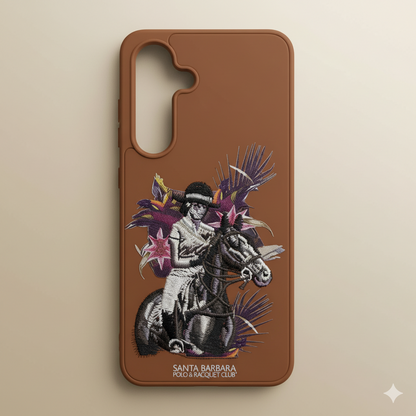 Samsung Galaxy S24  Luxury Embroidered Leather Case – Premium Protective Cover