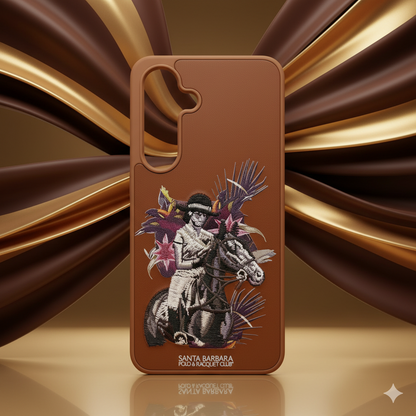 Samsung Galaxy S24  Luxury Embroidered Leather Case – Premium Protective Cover